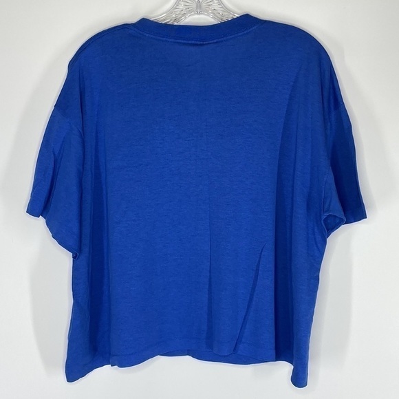 Vintage Disney Mickey & Co. Mickey Mosuse Blue Graphic Print Tshirt - Picture 2 of 7